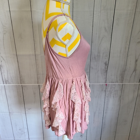 Pink Babydoll Ruffle Dress - Picture 10 of 14